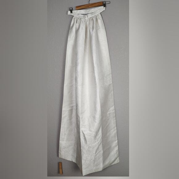 Reformation Liliwen Mini Dress Detachable Train Ivory Train Size 0 Wedding Bride - Picture 6 of 16